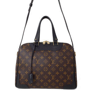 Louis Vuitton Monogram Leather Brown Retiro Bag